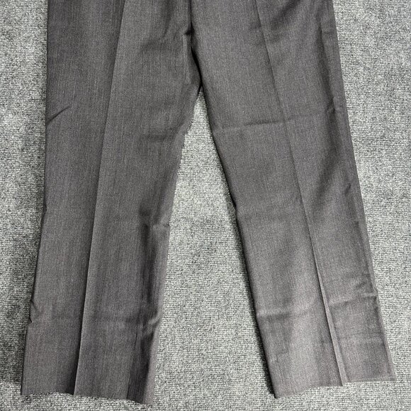 Banana Republic Pants Mens 33 Wool Trouser Pockets Flat Front Zip Fly Dress Pant - Picture 2 of 8